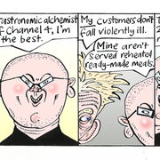 TV chefs (The Luvvies, The Independent)