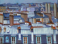 The roofs of Paris