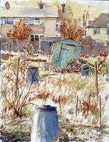 Allotment II: the leaning shed
