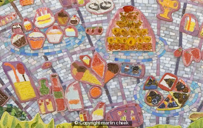 Mixed Emotions Mosaic (Detail)