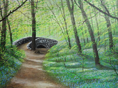 Spring Wood Bridge