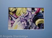 Tulipmania 14 - Print Blue Mount