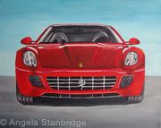 Red Ferrari 599