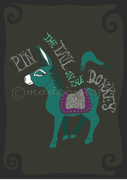 Pin the Tail on the Donkey