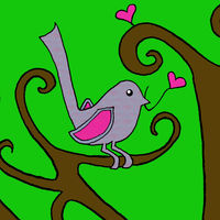 blue bird  madebysteph