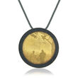 Large Countryside Couple Pendant