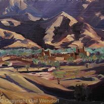 Draa Valley, Afternoon Light