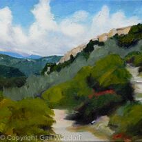 Up through the Olive Groves, St. Cezaire sur Siagne