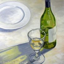 The plate may be empty but the glass is half full