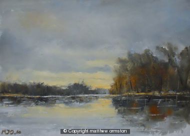 Coombe Lake pochade
