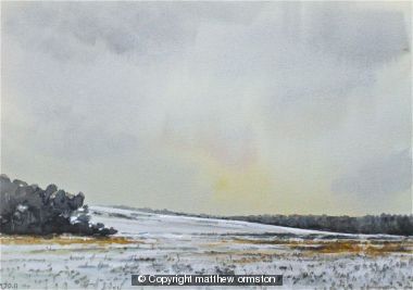 Snow on the Old Pit Bank.