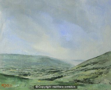 Peak District over Edale