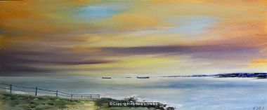 Ships off Pendennis