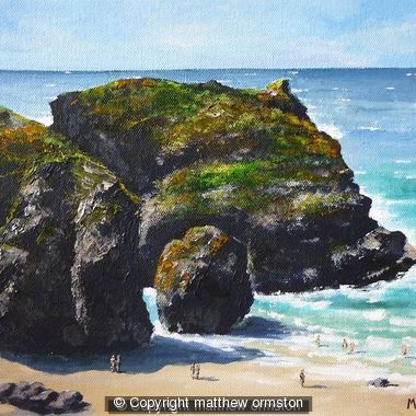 Beach at Kynance Cove