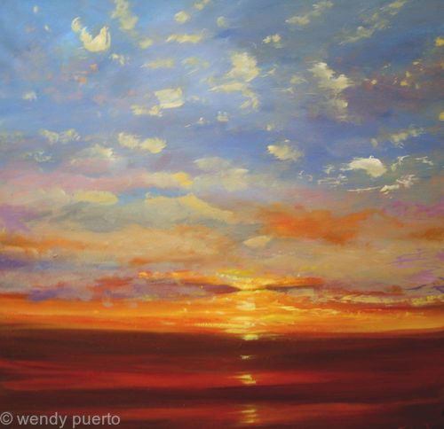 Sky Sun and Sea