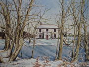 House in the snow