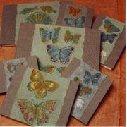 sketchbooks with butterflies