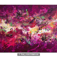 Cosmic Voyage Series 10 Original Abstract Painting on Canvas