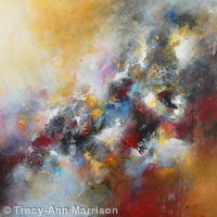 Strata 28 Large Contemporary Abstract Painting on Canvas