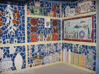 Galvelmore Kitchen mosaic
