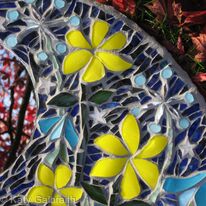 Midnight Garden Mirror (detail)