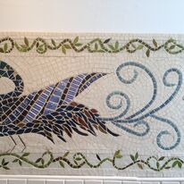 Bathroom mosaic