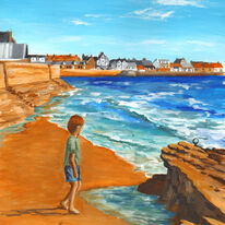Boy by the Rocks, Elie