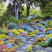 A walk in the rockery