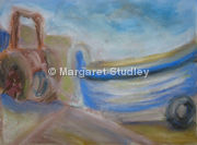 Tractor and Boat
