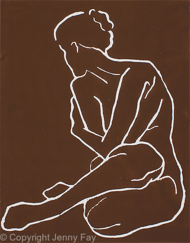 Seated Female Nude