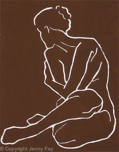Seated Female Nude