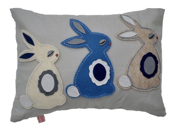 Bunnies - blue