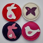 4 pack  Belle - Bunnies, Flutter, Chirp
