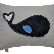Whale - charcoal grey