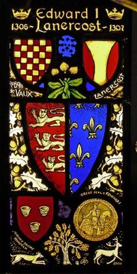 Amorials, Edward I, Lanercost Priory 