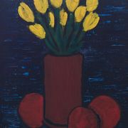 Still Life with Tulips and Oranges