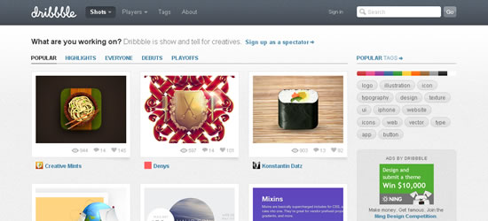 dribbble