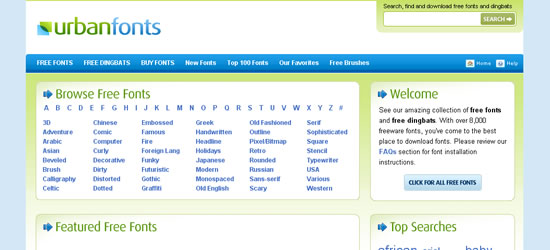 UrbanFonts.com