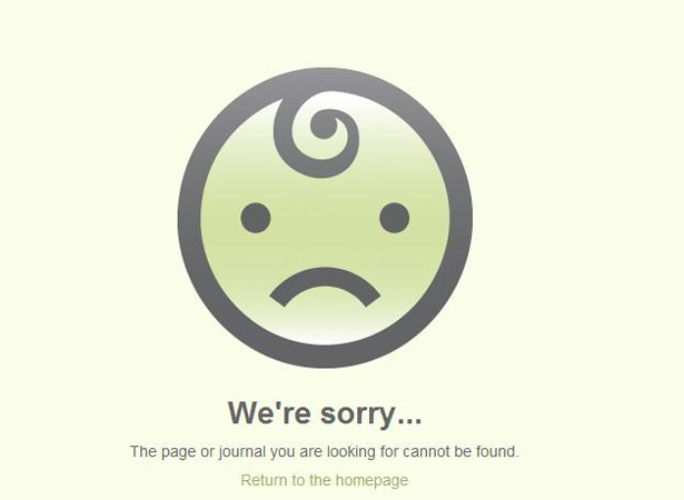 Cool error 404 page design