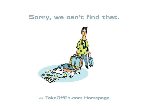 Cool error 404 page design