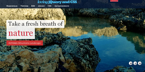 Advanced jQuery background image slideshow Advanced jQuery background image slideshow