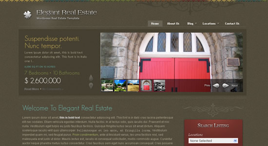 Elegant real estate Elegant real estate