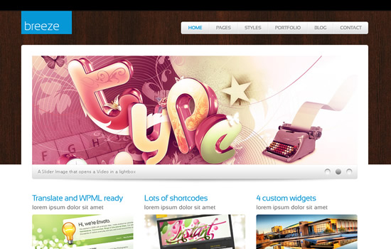 Breeze - Professional Corporate and Portfolio WP Breeze - Professional Corporate and Portfolio WP