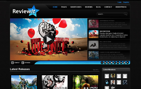 ReviewIt - Review & Community WordPress Theme ReviewIt - Review & Community WordPress Theme