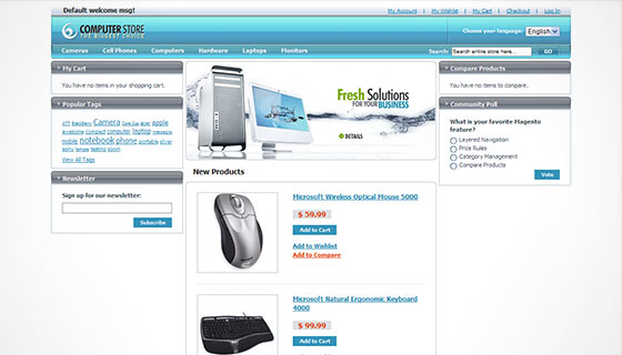 Computer Store Theme