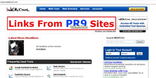 Iwebtool Web Tools