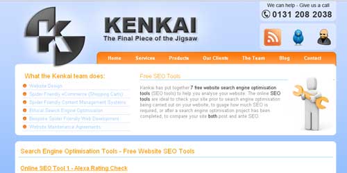 Kenkai Seo Tools