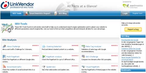 Linkvendor Seo Tools
