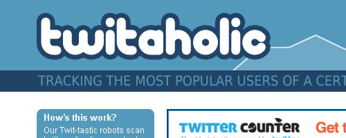 Twitaholic Twitaholic