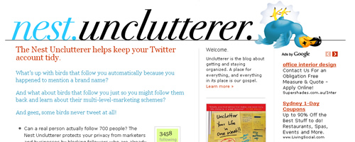 Nest Unclutterer Nest Unclutterer